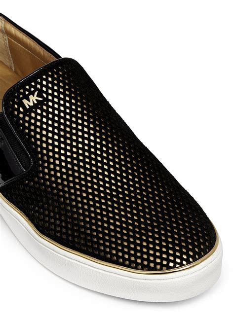 pull-on / slip-on women michael kors shoes|Michael Kors black slip on.